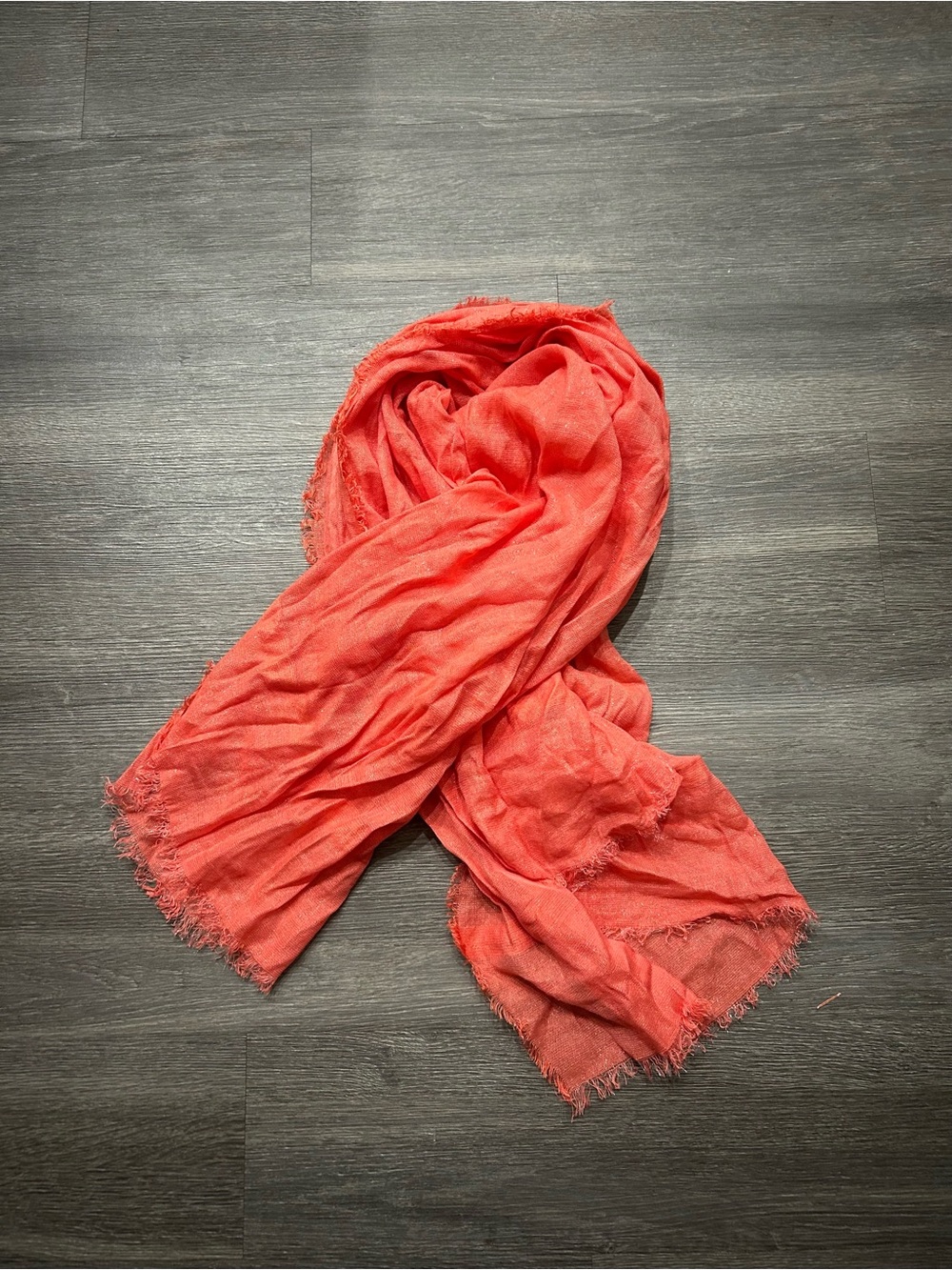 Lightweight Coral Scarf - Women Accessories